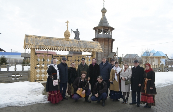 Визит Мэра Омска Фадиной О.Н. 09.04.2021