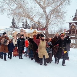 Масленичные гуляния. Старина Сибирская