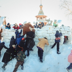 Музей-заповедник "Старина Сибирская" Проводы Масленицы