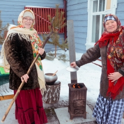 Масленичные гуляния. Старина Сибирская