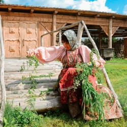 Троицкие гуляния в Старине Сибирской