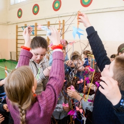 Праздник "Сороки". Выезд в школу с.Евгащино 21.03.19