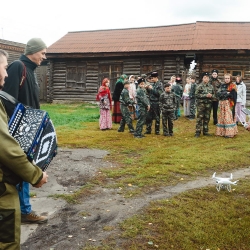 Телевизионный проект "Экспедиция Байкал" в гостях у Старины Сибирской