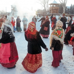 Масленичные гуляния. Старина Сибирская