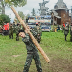 Областной казачий военно-полевой сбор. Большеречье