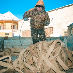  Чесальная и шерстобитная машина