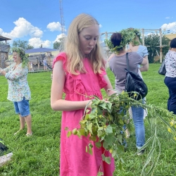 Празднование Иван Купала в музее-заповеднике "Старина Сибирская" п. Большеречье 9 июля 2022 г.   Фотографии Кочкина К.