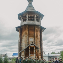 Областной казачий военно-полевой сбор. Большеречье