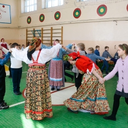 Праздник "Сороки". Выезд в школу с.Евгащино 21.03.19