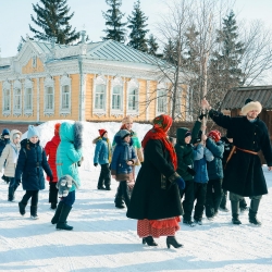 Фольклорный праздник Сороки. Музей-заповедник "Старина Сибирская"