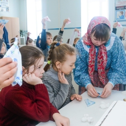 Праздник "Сороки". Выезд в школу с.Евгащино 21.03.19