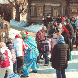 Музей-заповедник "Старина Сибирская" Проводы Масленицы