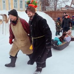 Масленичные гуляния. Старина Сибирская