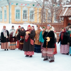 Масленичные гуляния. Старина Сибирская