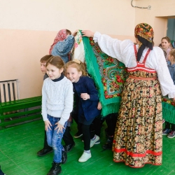 Праздник "Сороки". Выезд в школу с.Евгащино 21.03.19