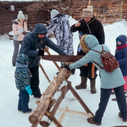 Масленичные гуляния. Старина Сибирская