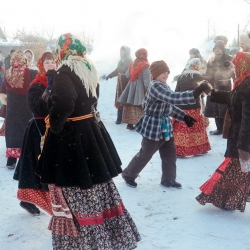 Масленичные гуляния. Старина Сибирская