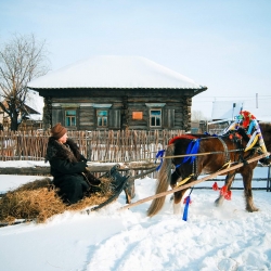 Старина Сибирская. Дом ямщика Копьёва