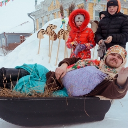 Масленичные гуляния. Старина Сибирская