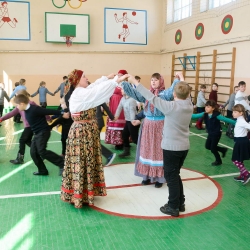 Праздник "Сороки". Выезд в школу с.Евгащино 21.03.19