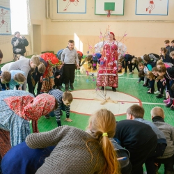 Праздник "Сороки". Выезд в школу с.Евгащино 21.03.19