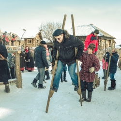 Музей-заповедник "Старина Сибирская" Проводы Масленицы