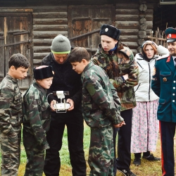 Телевизионный проект "Экспедиция Байкал" в гостях у Старины Сибирской