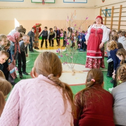 Праздник "Сороки". Выезд в школу с.Евгащино 21.03.19