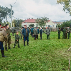 Областной казачий военно-полевой сбор. Большеречье