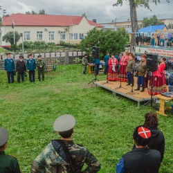 Областной казачий военно-полевой сбор. Большеречье