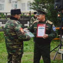 Областной казачий военно-полевой сбор. Большеречье