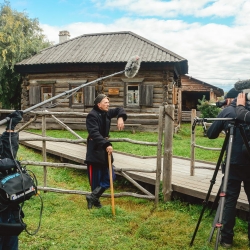 Телевизионный проект "Экспедиция Байкал" в гостях у Старины Сибирской