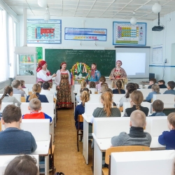 Праздник "Сороки". Выезд в школу с.Евгащино 21.03.19