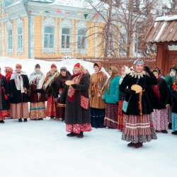 Масленичные гуляния. Старина Сибирская