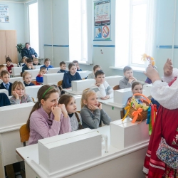 Праздник "Сороки". Выезд в школу с.Евгащино 21.03.19