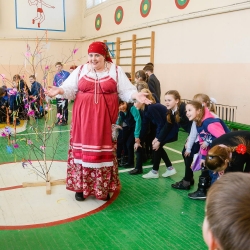 Праздник "Сороки". Выезд в школу с.Евгащино 21.03.19