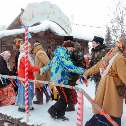 Масленичные гуляния. Старина Сибирская