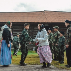 Телевизионный проект "Экспедиция Байкал" в гостях у Старины Сибирской