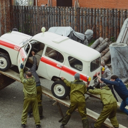 Москвич - 411 прибыл в музей после реставрации