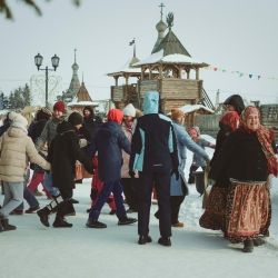 Масленица в Большеречье. Старина Сибирская 26 февраля