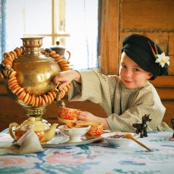 Старина Сибирская. Крестьянская усадьба П. Дроздова.