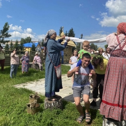 Празднование Иван Купала в музее-заповеднике "Старина Сибирская" п. Большеречье 9 июля 2022 г.   Фотографии Кочкина К.