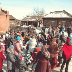 Музей-заповедник "Старина Сибирская" Проводы Масленицы