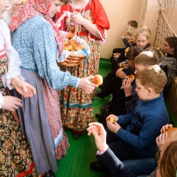 Праздник "Сороки". Выезд в школу с.Евгащино 21.03.19