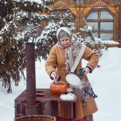 Масленичные гуляния. Старина Сибирская