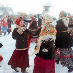 Масленичные гуляния. Старина Сибирская