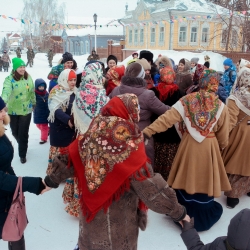 Масленичные гуляния. Старина Сибирская