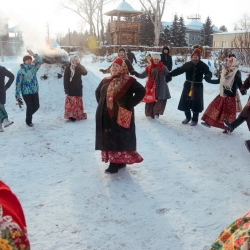 Масленичные гуляния. Старина Сибирская