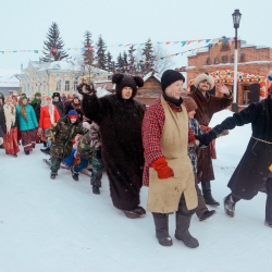 Масленичные гуляния. Старина Сибирская