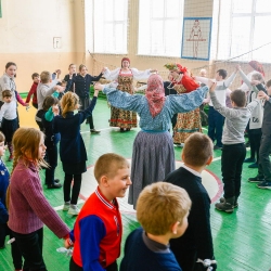 Праздник "Сороки". Выезд в школу с.Евгащино 21.03.19